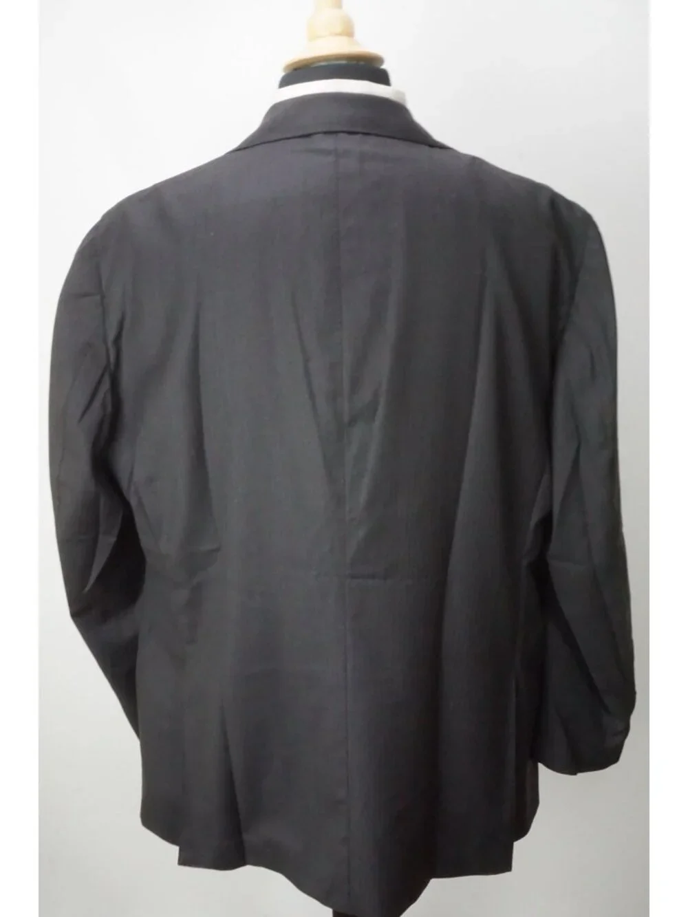 Riviera Milano Gray Herringbone S180s Wool 2 Pc Suit Jacket Pant 48R Brand New